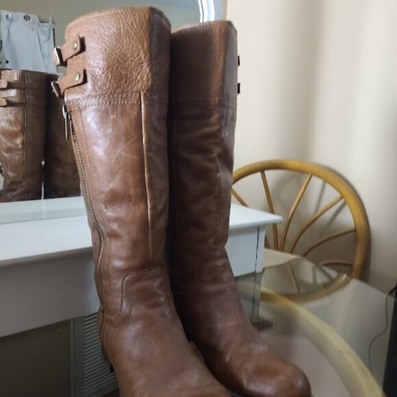 Franco Sarto Riding Boots Size 9.5 - Picture 2 of 15